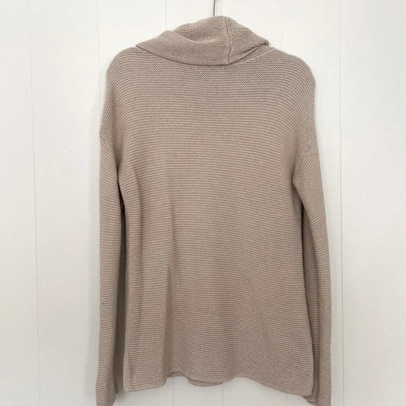 Banana Republic Factory | Tan Cowl Neck Sweater (S) - Picture 2 of 2